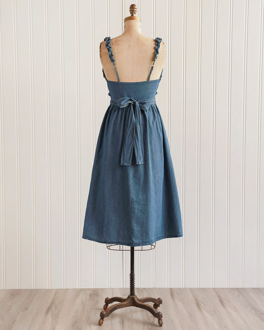 Backyard Gathering Denim Dress
