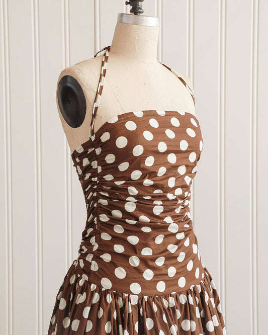 Barcelona Sunday Halter Dress